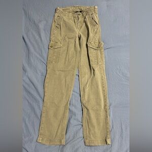 Green American Eagle Cargo Size 0 stretch